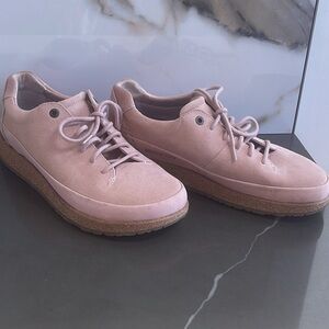 BIRKENSTOCK SIZE 40 (9.5) HONNEF LOW Pink Suede